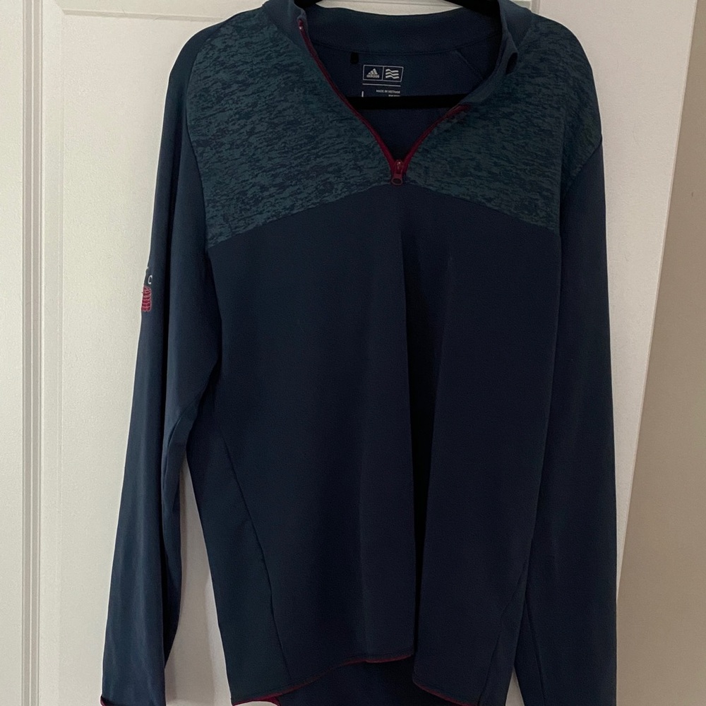 Adidas Dark Blue Long Sleeve Top